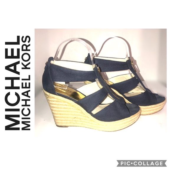 MICHAEL MICHAEL KORS Damita platform sandals Sz7.5 - Picture 8 of 8